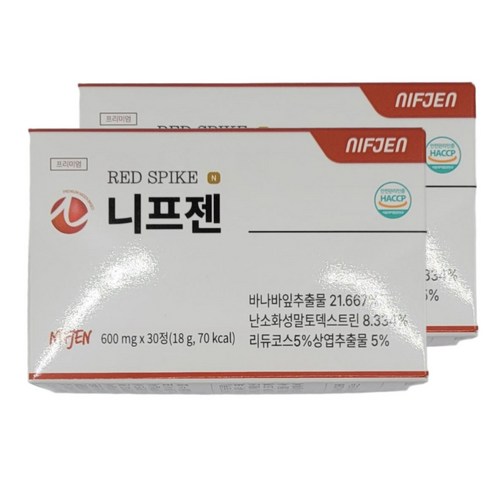 니프젠 스파이크 프리미엄 600mg