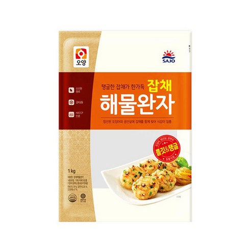 오양 잡채 해물완자 1kg