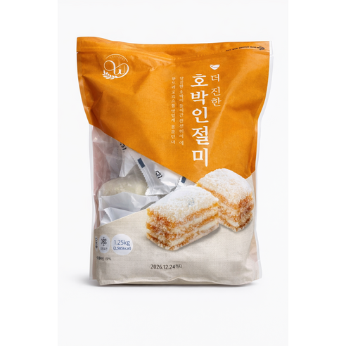 창억떡집 호박 인절미 개별포장