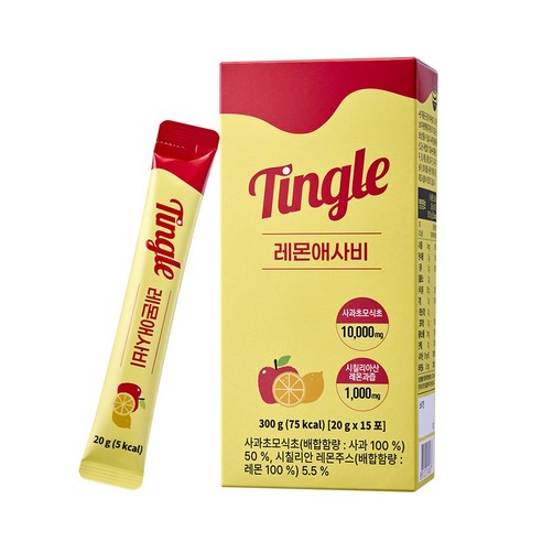 Tingle 레몬 애사비 스틱 15p