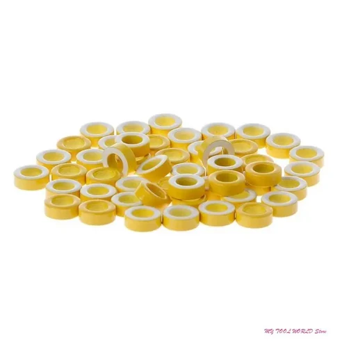 50 PCS 150uH 5026 수직 시리즈 권선 코일 리드 토로이드 전력 인덕터