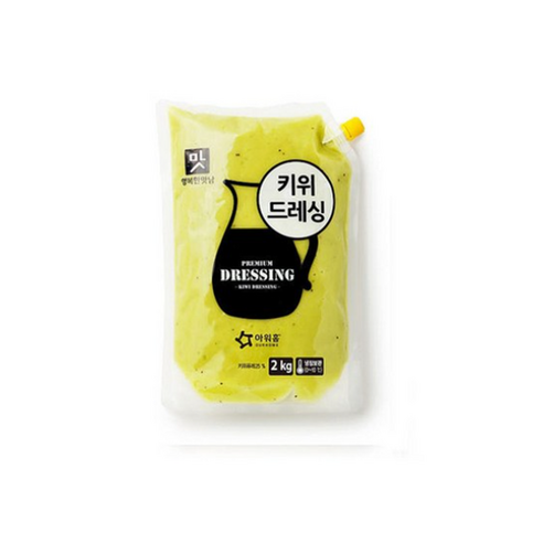 [먹깨비네] 아워홈 키위 드레싱 2kg 대용량드레싱
