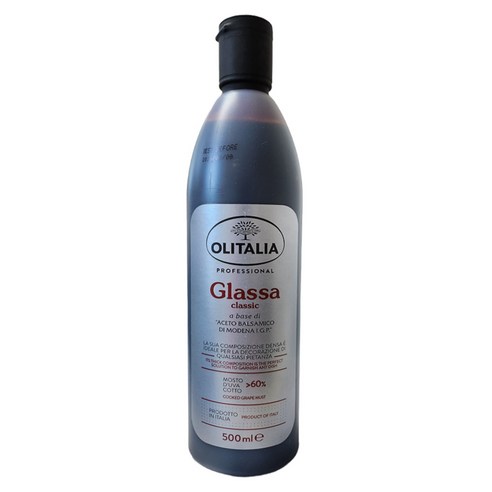 올리타리아 발사믹 글레이즈 크림 글라싸, 500ml, 2개