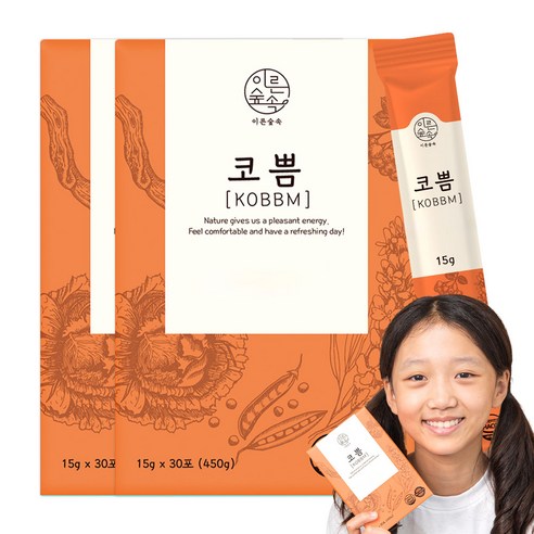코쁨 맥문동차 비염 면역력 10가지 자연원료, 60포 2개