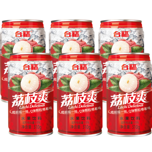 리치 과육 주스, 1개, 330ml