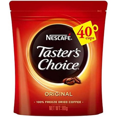 tester's choice 일본직구 테스터 초이스 커피 오리지널 리필 파우치 80g x 4봉지