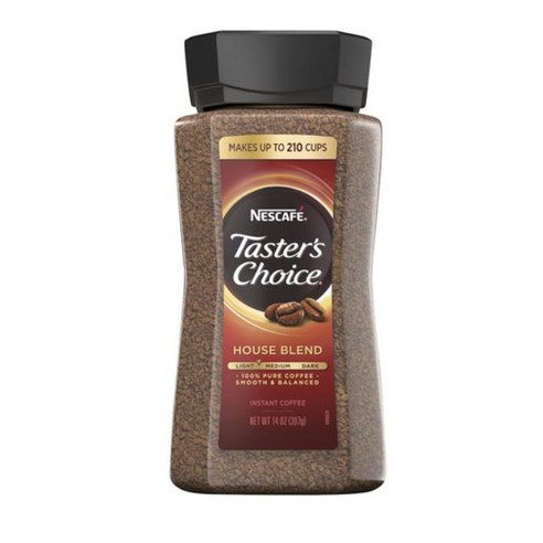 Nescafe Taster's Choice House Blend medium  Coffee14oz 미국 네스카페 테이스터스 초이스 하우스 인스턴트 커피 397그램