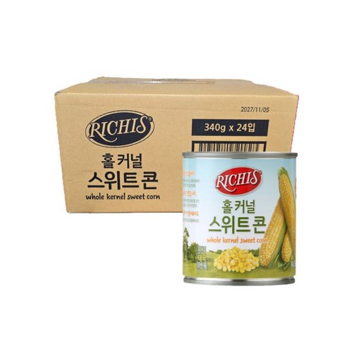 동서 리치스 홀 커널 스위트콘, 24개, 240g