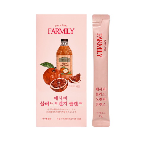 팜밀리 애사비 블러드오렌지 클렌즈, 150g, 1개