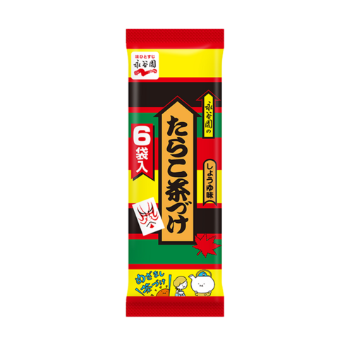 나가타니엔 명란맛 오차즈케 39g (6개입), 6개, 39g