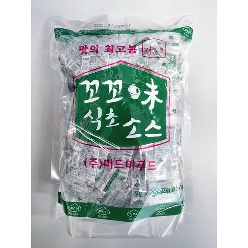 꼬꼬미 미니 식초 일회용 식초, 1개, 1kg