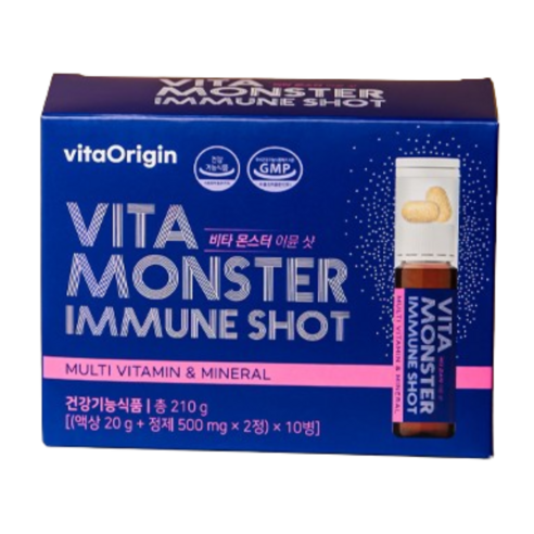 비타오리진 비타 몬스터 이뮨 샷 10입, 3개