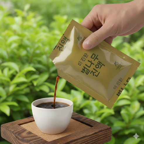 60펙( 발효 벌나무즙) 105ml) 진한그맛