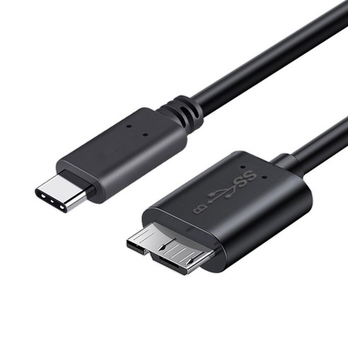 USB 3.0 C타입 외장하드 케이블 30cm USB C to 마이크로B 타입
