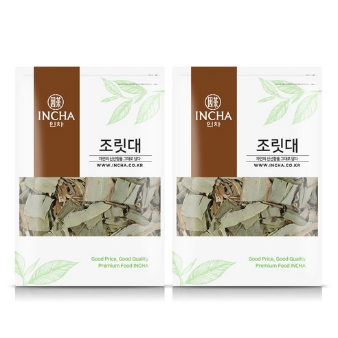 인차 국산 조릿대 조릿대차 산죽엽 잎 담죽엽