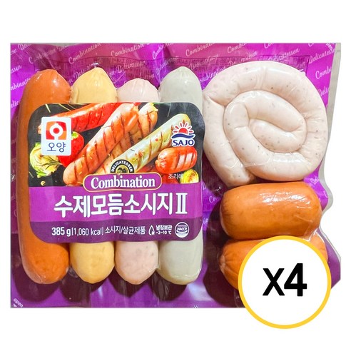 사조오양 수제모듬소시지 385g