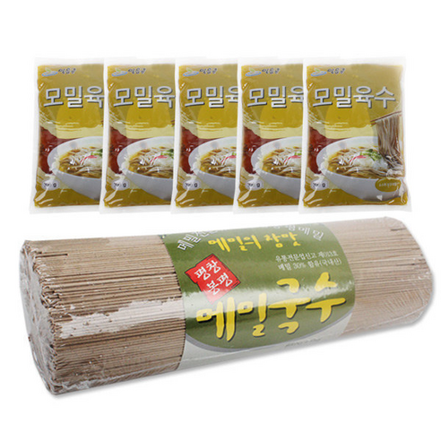 평창봉평 메밀국수 +모밀육수(x)-모밀국수