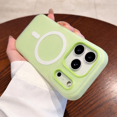 마그네틱 PC+TPU 에어쿠션 아이폰 케이스 맥세이프 호환 슬림