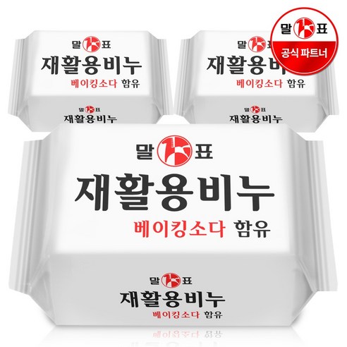 말표천광 재활용 세탁비누g /베이킹소다함유/대용량, 400g, 3개