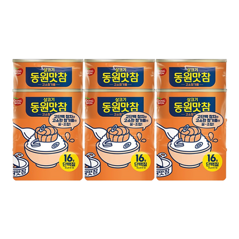 동원 살코기 맛참 고소참기름, 90g, 12개