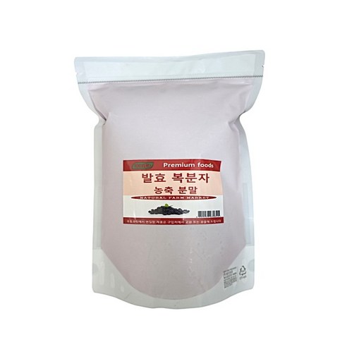 보아비다 국산 발효 복분자농축분말 1kg, 1개, 1g