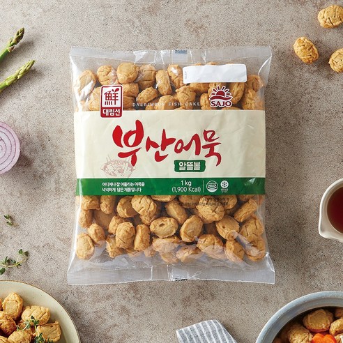 [푸른들마켓][사조] 알뜰어묵볼(1kg)