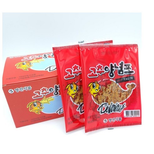 양념포 고추양념포 포장고추포 명진 5g X30개 어포 건어물