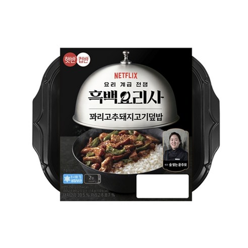 흑백요리사 술빚는 윤주모셰프 꽈리고추돼지고기덮밥 114g x 3개