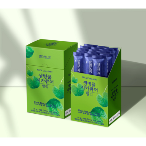 생병풀 병풀 시카 시카큐어 젤리 CICA, 25g 병풀젤리 시카젤리