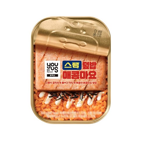 스팸매콤마요덮밥 324g x 8개