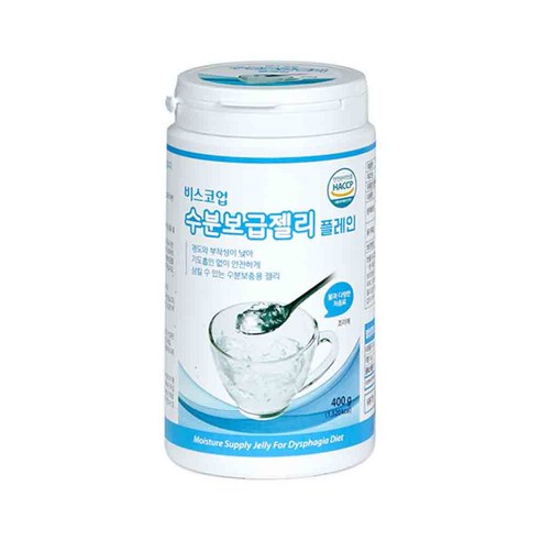 비스코업 수분보급젤리 (400g) 연하곤란환자용 플레인