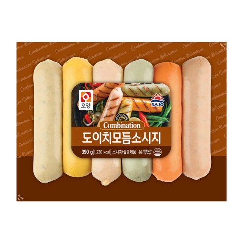 오양 도이치모듬소시지 390g 1개