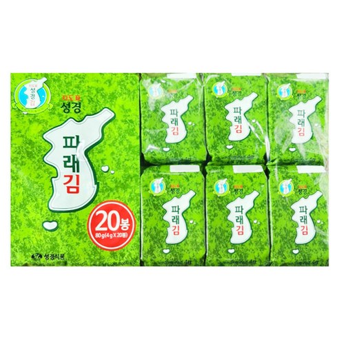 지도표 성경김 파래 식탁김