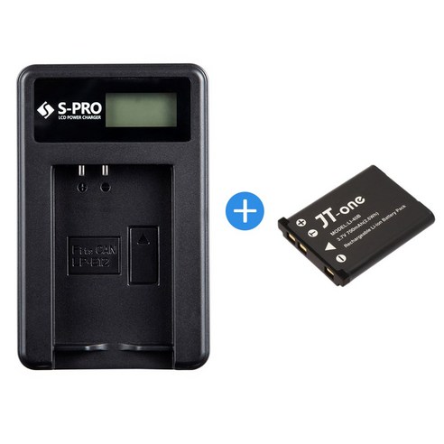 S-PRO 올림푸스 LI-40B 42B LCD 호환충전기+배터리 750 760