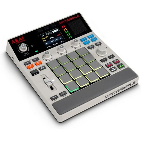 Akai Professional MPC 샘플 독립형 휴대용 샘플러 시퀀서 및 효과 프로세서 충전식 배터리 USB-C 내장 스피커 마이크 포함