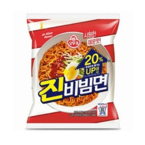 오뚜기 진비빔면 156g
