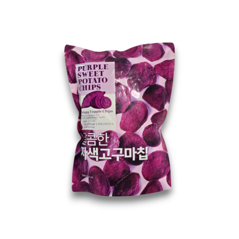 자색고구마칩, 1개, 200g