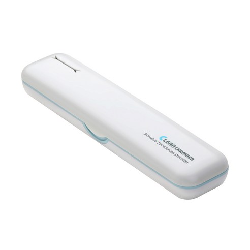클린챔버 국내제조 UV LED USB C타입 충전식 휴대용 칫솔살균기 CC-C110, 화이트, CC-C110