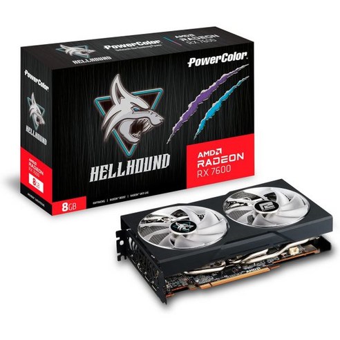 파워컬러 파이터 AMD 라데온 RX 7800 XT 16GB GDDR6 그래픽 카드
