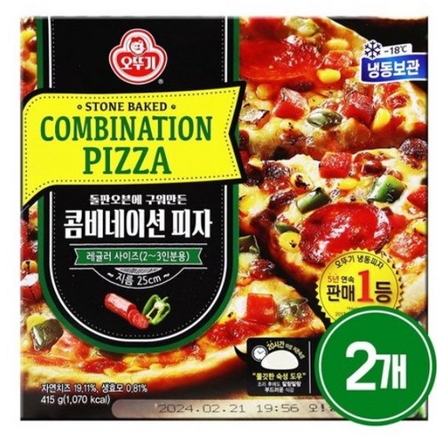 오뚜기 콤비네이션피자  415g