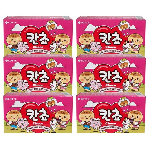 롯데 칸쵸, 54g, 6개