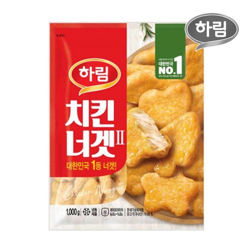 하림 치킨너겟2 1kg, 1kg, 1개