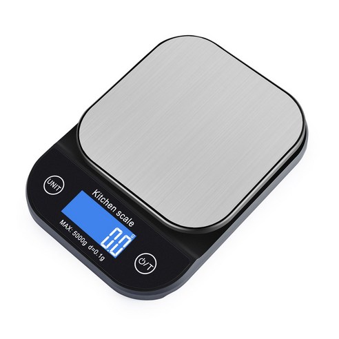 Loftylife IP67 5kg 0.1g 완전방수 주방 전자저울 고정밀 베이킹 계량저울 블랙 g kg ml 3단위 계량스케일건전지 포함