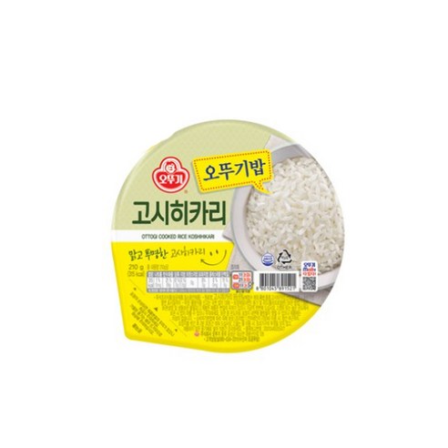 맛있는 오뚜기밥 고시히카리,210g
