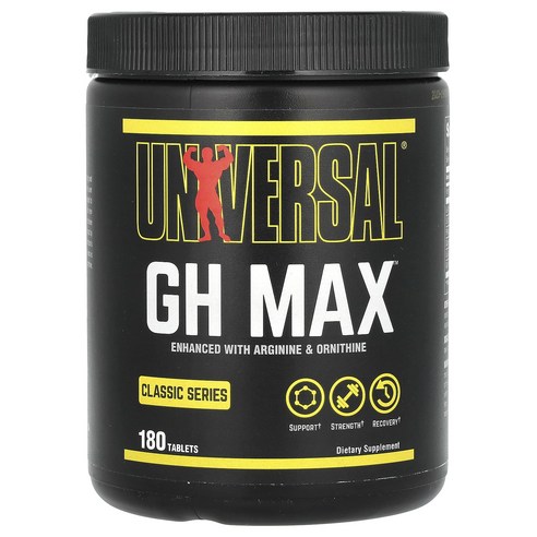 Universal U 클래식 시리즈 GH Max 더욱 우수한 성장호르몬 최적화 180정