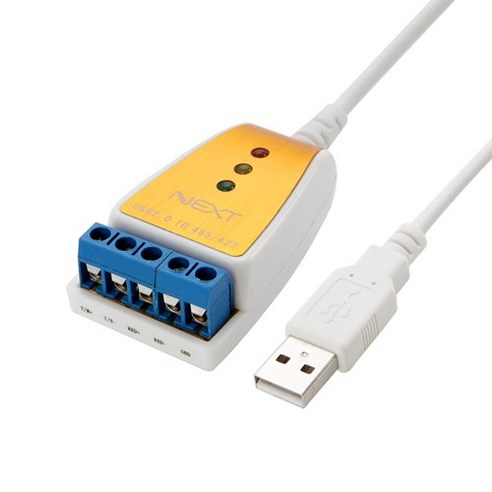넥스트유 USB to RS422/485 1포트 컨버터, NEXTU USB485C01]화이트[, 1개