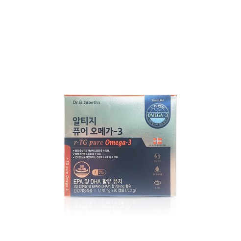닥터엘리자베스 알티지 퓨어 오메가3