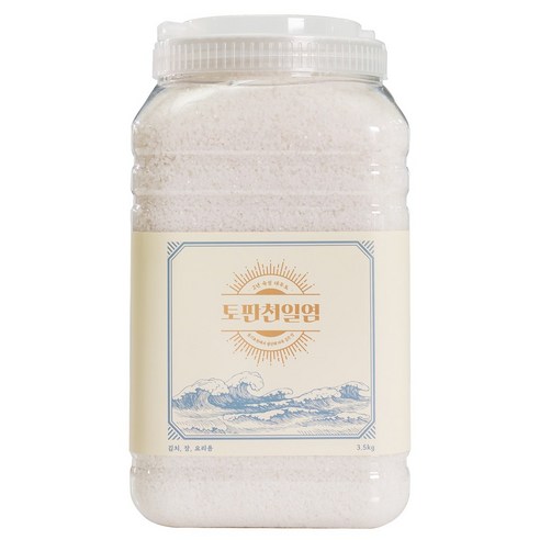 우이당 2년 숙성 대부도 토판염 토판천일염, 3.5kg, 1개