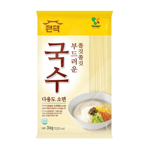 영미 큰댁 국수 3kg/소명/업소용/대용량
