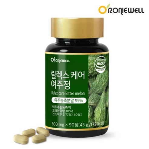 릴렉스케어 여주정90정 미니정제 비터멜론 국산여주, 90정, 1개